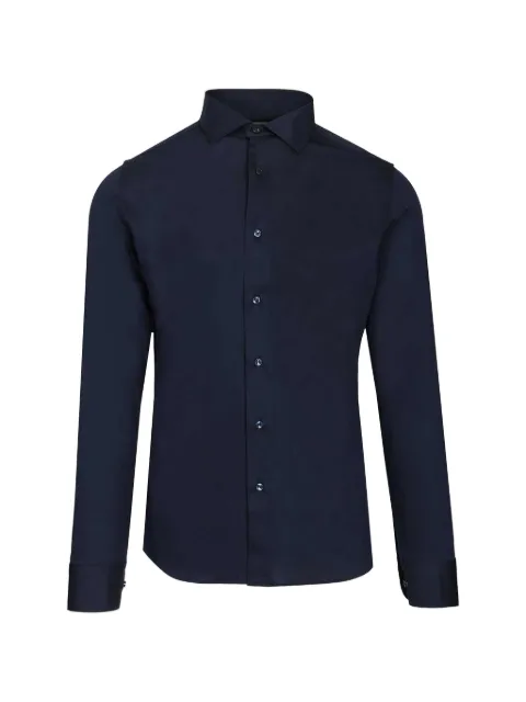 Al Duca D’Aosta 1902 mother-of-pearl button shirt Blue HE1765M007