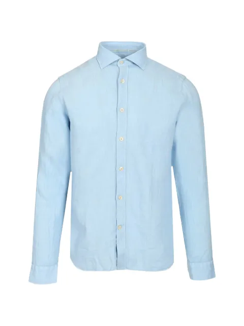 Al Duca D’Aosta 1902 linen shirt Blue J66XNMUB2