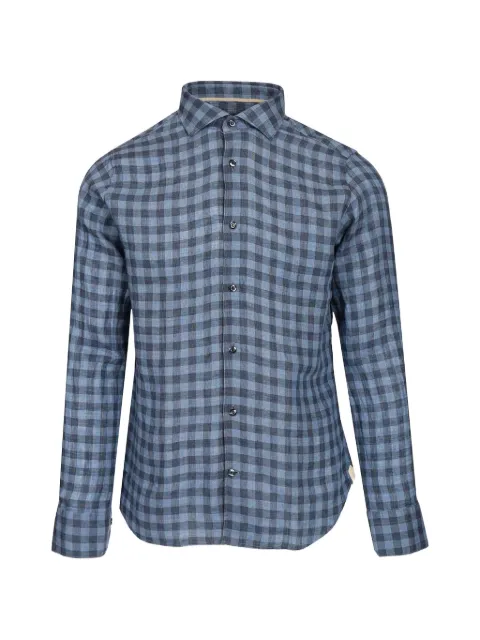 Al Duca D’Aosta 1902 gingham-check shirt Blue RRFXRWQE1