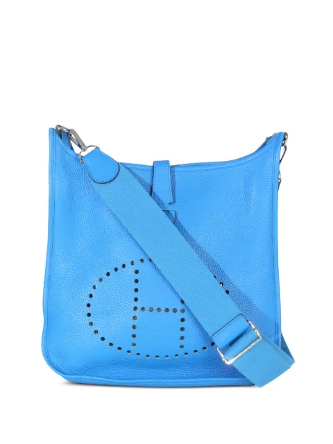 Hermès Pre-Owned 2012 GM Evelyne tote bag Blue 153349