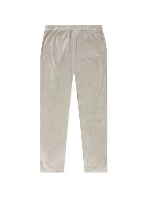 FEAR OF GOD ESSENTIALS logo-patch elasticated trousers Neutrals 130BT225013FW