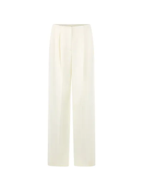 MARCCAIN Wichita pressed-crease trousers Neutrals AC8163W41