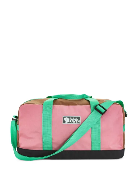 Fjällräven colour-block logo-patch holdall Pink F23200342
