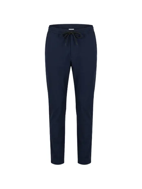 Tombolini drawstring-waist turned-up trousers Blue PL30EYAP