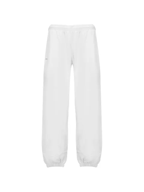 Pangaia elasticated text-print track pants White 10000295OFFWHITE