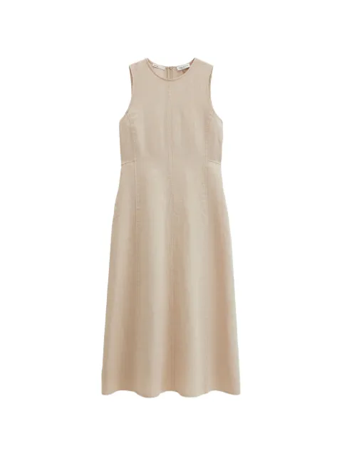 Marc O'Polo sleeveless panelled midi dress Neutrals 5000014008