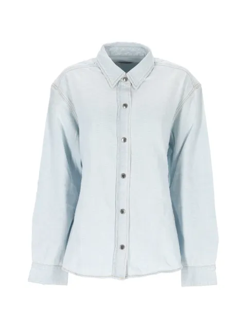 AGOLDE cut-out shirt Blue A74431547L