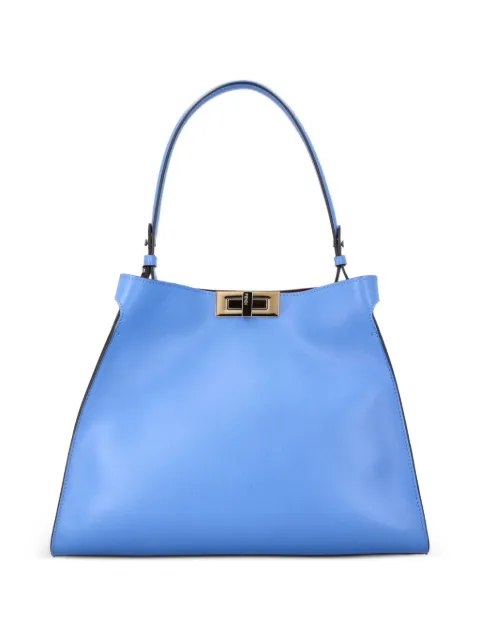 FENDI medium Fendi Way tote bag Blue 8BN368AWPF