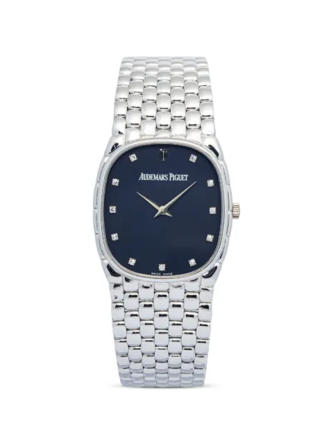 Audemars Piguet pre owned Cobra diamond 30mm watch Black VINTAGE