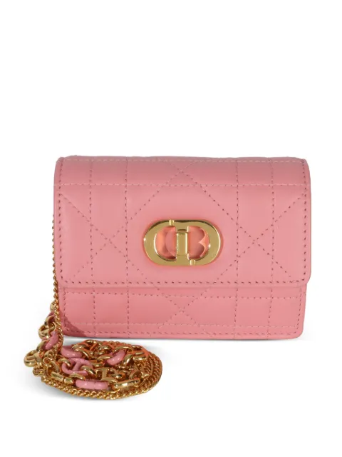Christian Dior Pre-Owned micro Miss Caro shoulder bag Pink 153171