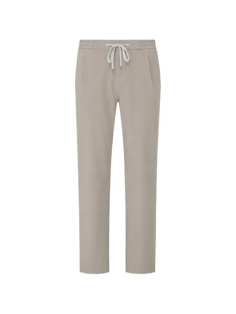 PT Torino drawstring-waistband trousers Neutrals COTSCNZA0CL1CV160045