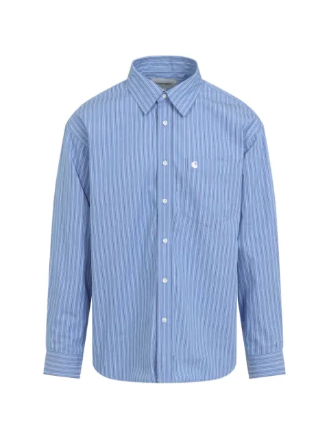 Carhartt WIP Keene striped shirt Blue I0368053T5XX