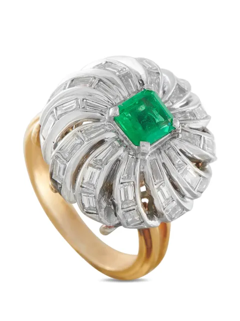 LB Exclusive emerald and diamond ring Gold MF05050626