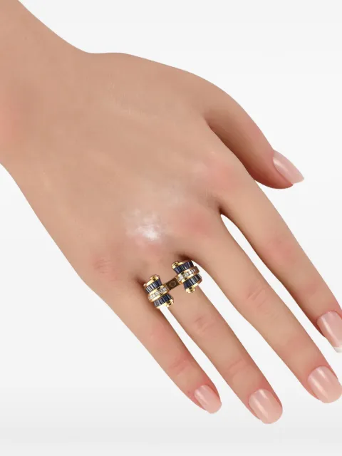 Charles Krypell sapphire and diamond ring Gold CK38050126