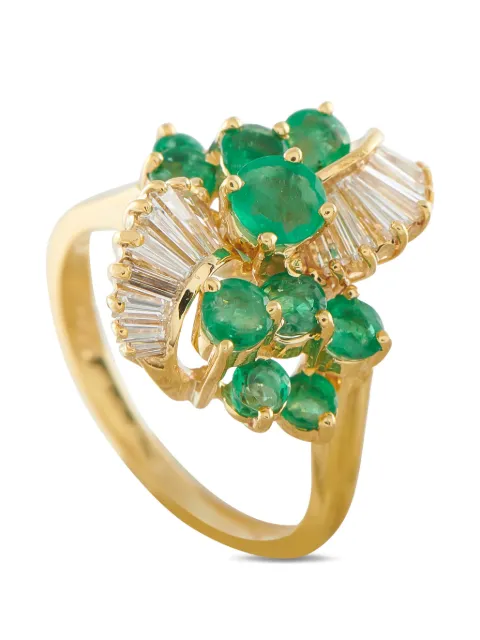 LB Exclusive emerald and diamond ring Gold MF27050626
