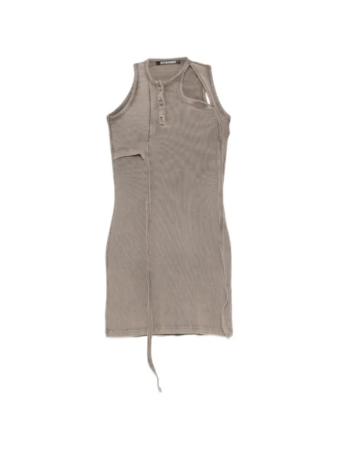 Ottolinger cut-out ribbed mini dress Grey 104501204