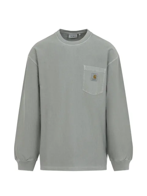 Carhartt WIP Loose pocket long-sleeve T-shirt Green I036862