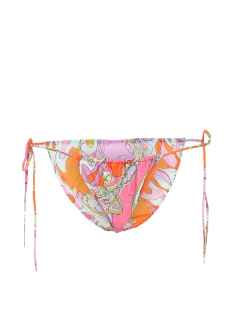PUCCI side-tie bikini bottoms Orange 6HMX866H835