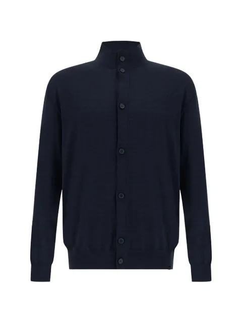 Paul & Shark high-neck button-up cardigan Blue 26411747