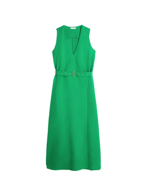 Tommy Hilfiger sleeveless midi dress Green WW0WW48951