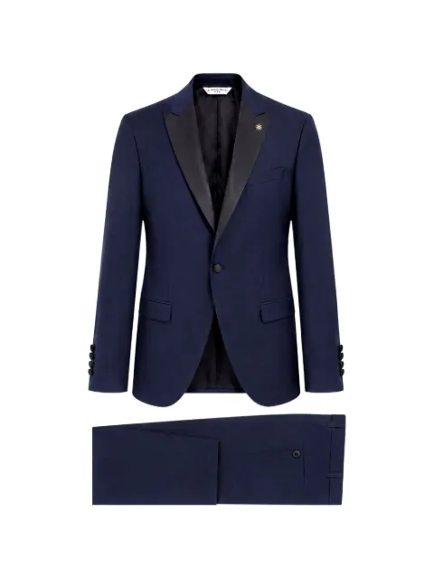 Manuel Ritz single-breasted suit Blue 2430AR335918306188