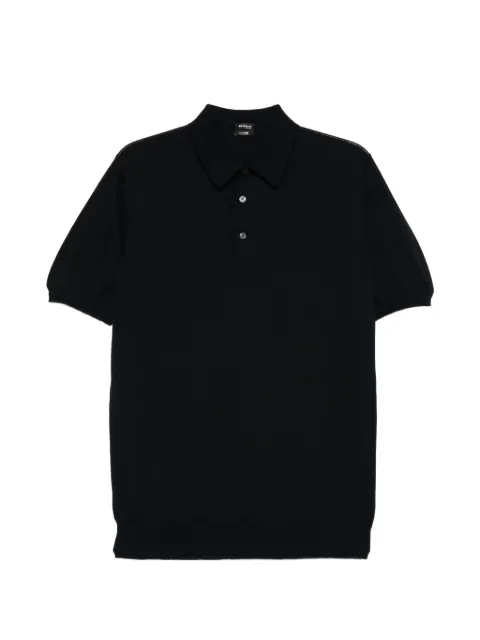Kiton short-sleeve polo shirt Blue UMKXX33K400I
