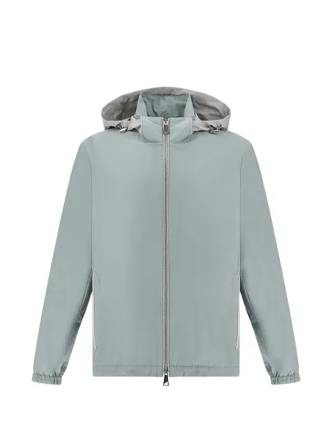Paul & Shark hooded zip-up jacket Green 26412260