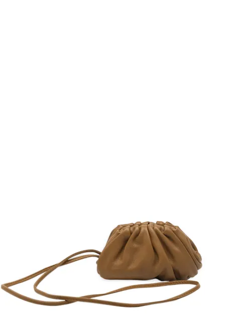 Bottega Veneta Pre-Owned 2012-2026 Lambskin The Extra Mini Pouch crossbody bag Brown MO6OEW6HUDABKKR3