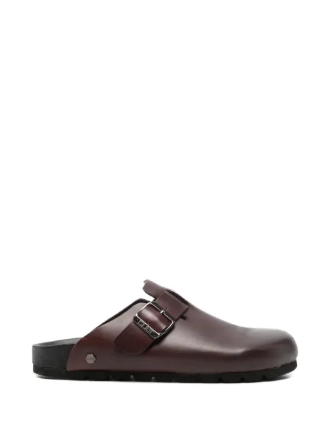 Cult Scorpion 4783 buckle-strap leather mules Brown CLM478301