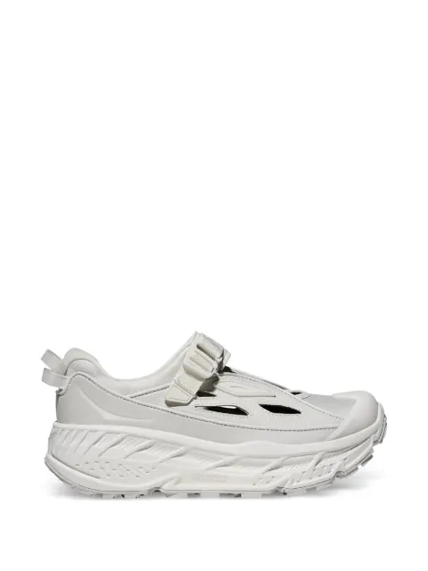 HOKA Stinson Breeze buckle-fastening sneakers Grey 1174450