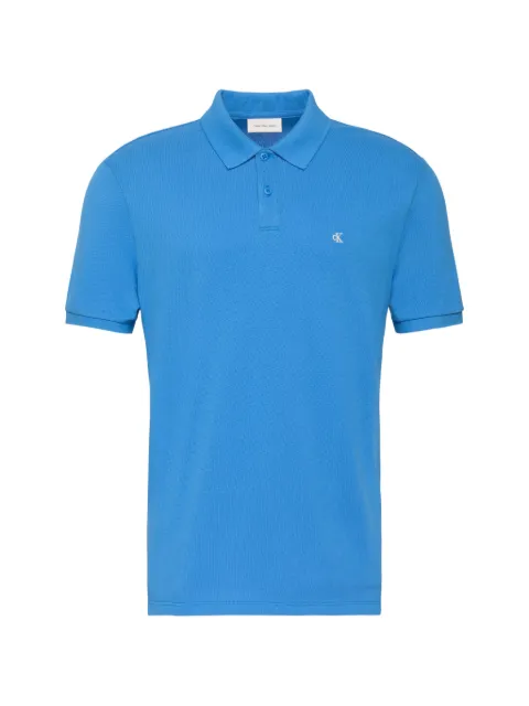 Calvin Klein Classic cotton polo shirt Blue LV040EM269CFM