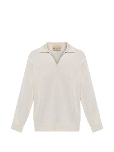 Valentino Garavani V-neck sweater Neutrals B3KC75GAEW