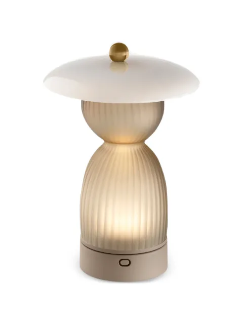 NasonMoretti Jingasa ribbed-glass table lamp Neutrals JINGASA00MJR
