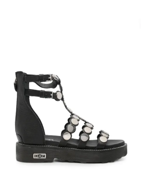 Cult Ziggy stud-embellishment leather sandals Black CLW477100