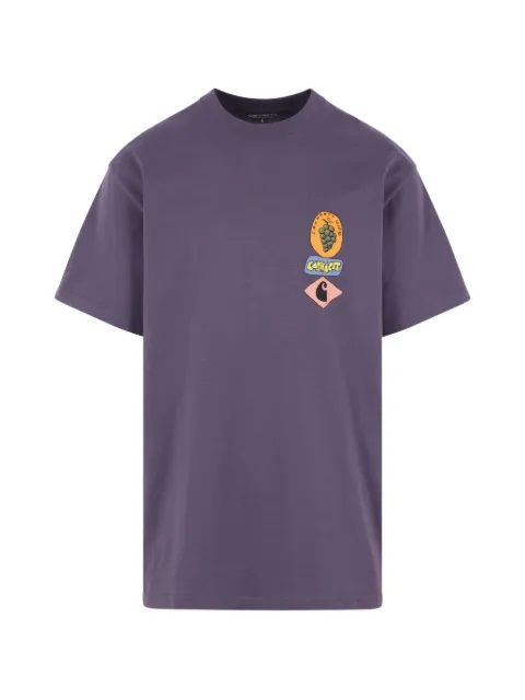 Carhartt WIP Stacked Grapes graphic-print T-shirt Purple I036902