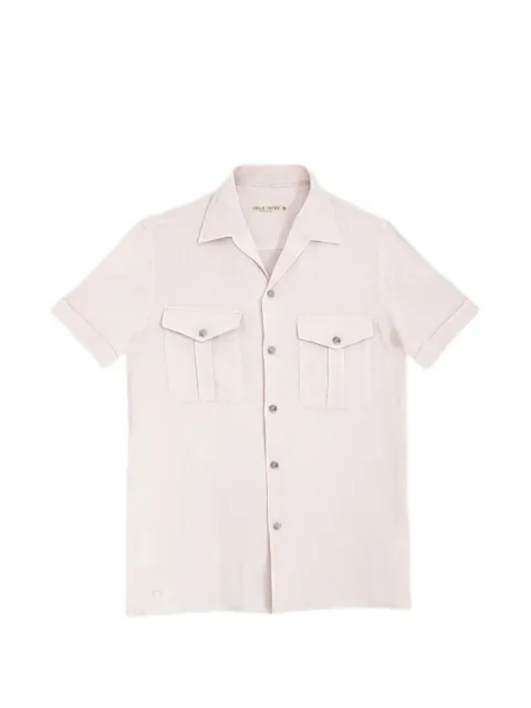 TRUE TRIBE short-sleeve shirt White ANDREASTERRALINENIVORY