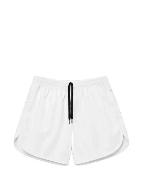 TRUE TRIBE drawstring-waist swim shorts White SHORTLUNARWAVE