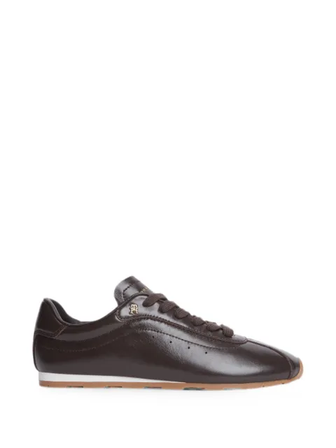 Tommy Hilfiger monogram leather sneakers Brown FW0FW09495