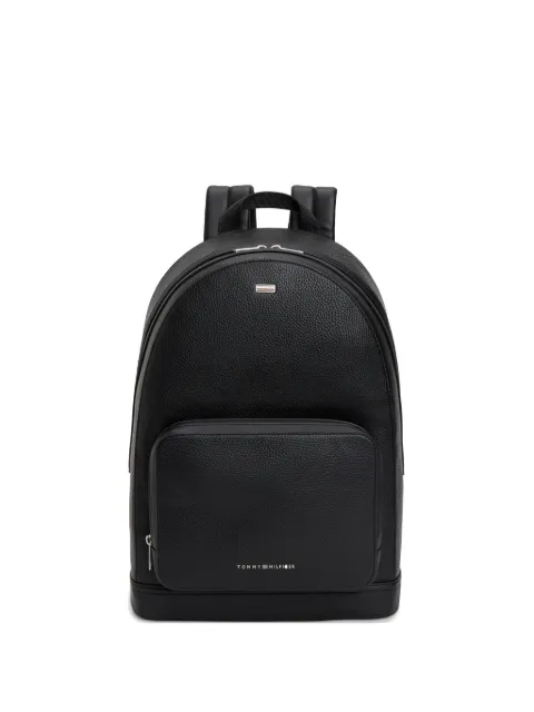 Tommy Hilfiger logo-plaque backpack Black AM0AM14431