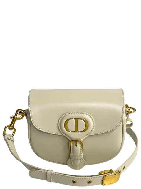 Christian Dior Pre-Owned 2020 Small Leather Bobby crossbody bag White 0LZFFONCAVNM5EIV