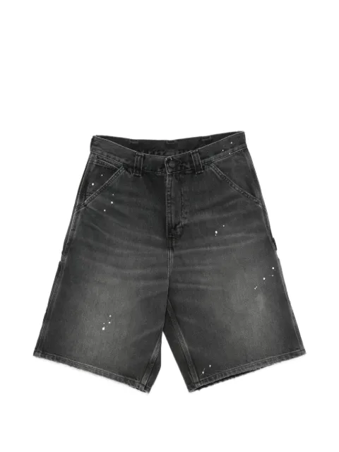 Carhartt WIP OG Single Knee paint-splatter shorts Grey I037020