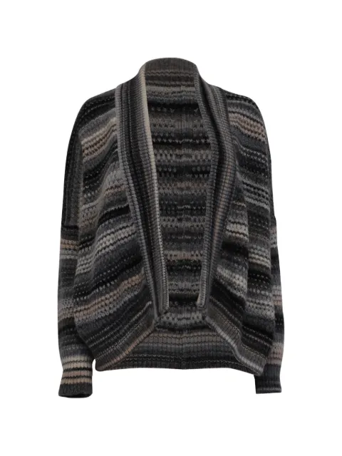 Zadig&Voltaire Tanya striped cardigan Grey GILTPUUSCL743719W