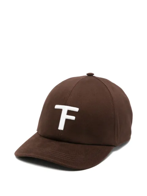 TOM FORD logo-embroidered baseball cap Brown MH005TCN061G