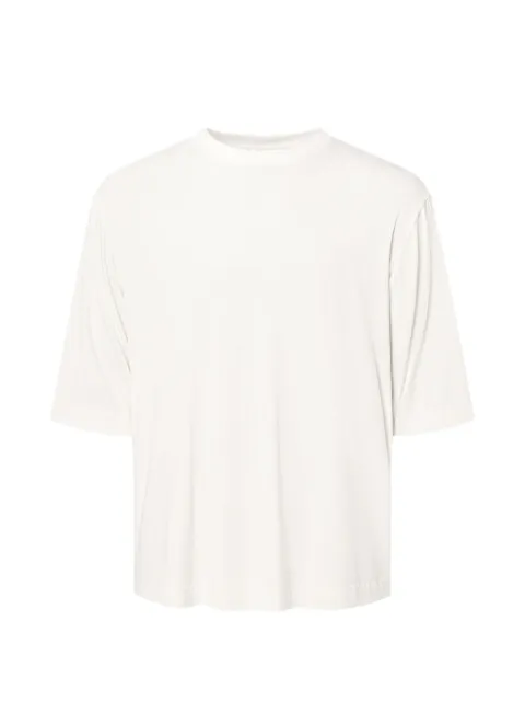 House Of The Very Islands Oliver drop-shoulder T-shirt White TDS3