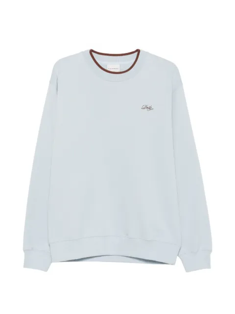 Drôle De Monsieur logo-embroidered sweatshirt Blue KSW155CO127