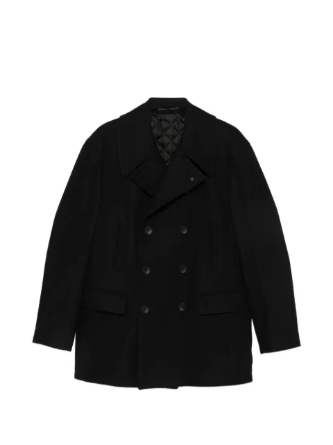 Tagliatore double-breasted coat Black SANFRANCISCO770065U26I299N3520