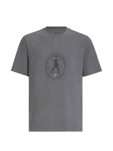Brunello Cucinelli crew-neck T-shirt Grey M0B138519C080