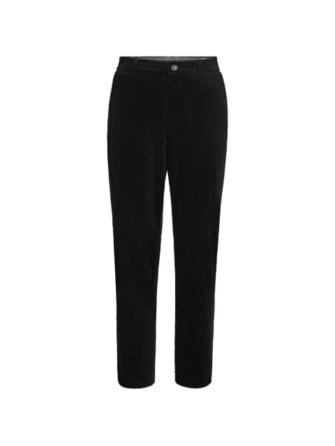 Brunello Cucinelli garment-dyed corduroy trousers Black M280NS1050C101