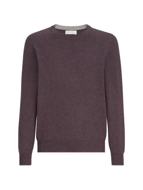 Brunello Cucinelli cashmere sweater Purple M2200100CLR21