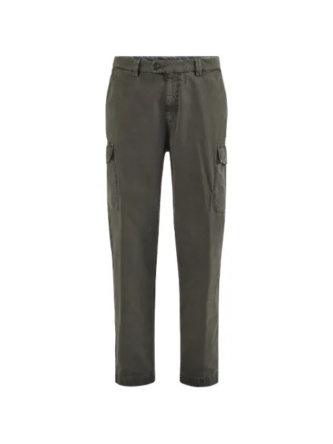 Brunello Cucinelli peached cotton gabardine trousers with cargo pockets Brown M225NF1890C6348